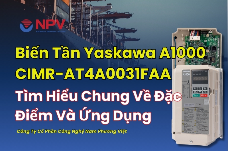 Biến tần Yaskawa A1000 CIMR-AT4A0031FAA được phân phối bởi Nam Phương Việt